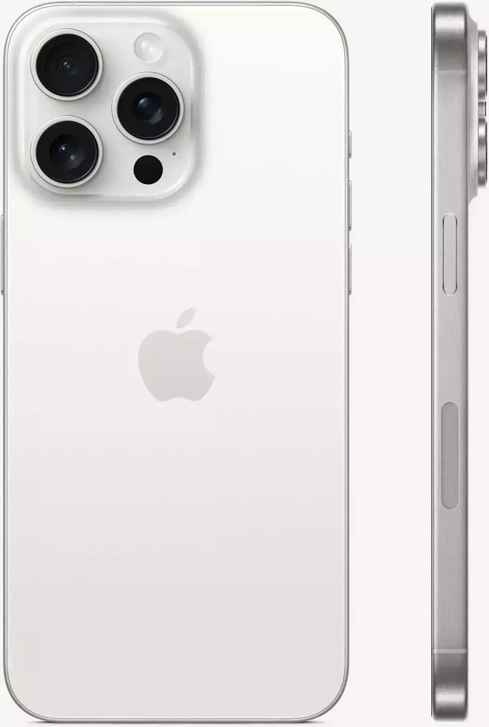 iPhone 15 Pro Max 1 ТБ, Dual: nano SIM + eSIM, белый титан