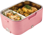 Автоланчбокс с подогревом Aqua Work 12 вольт (pink)