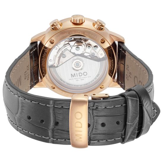 Mido Commander Chronograph M016.414.36.031.59 с автоподзаводом Швейцарский мужской механический хронограф