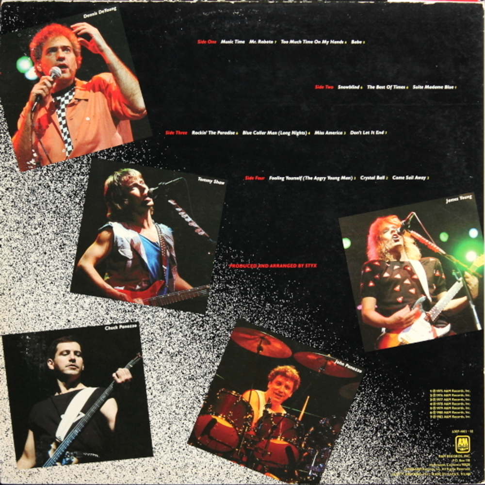 Styx / Caught In The Act Live (2LP)