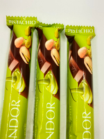 Lindt Lindor молочный шоколад с начинкой из фисташек, 3 шт. по 38 г (Италия)