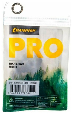 Цепь пильная CHAMPION PRO (10"; 3/8"; 1.3 мм; 40 звеньев) A050-VS-40E для бензопил