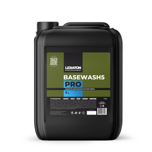 LERATON PROFESSIONAL BASEWASH5 PRO Шампунь для бесконтактной мойки 5 л