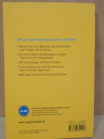 Langenscheidt Kurzgrammatik Deutsch (German Edition)