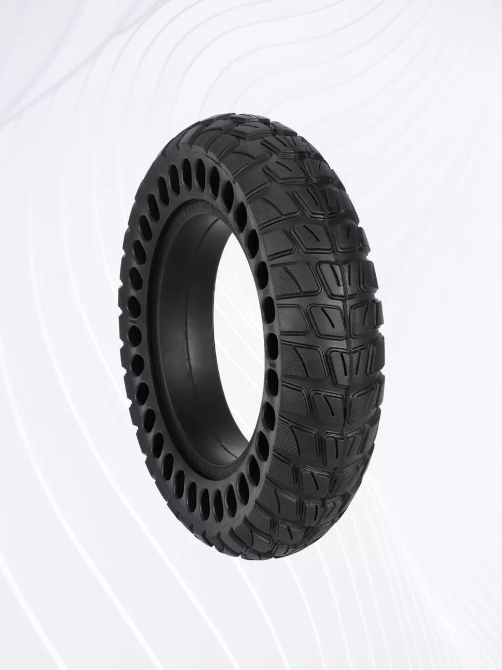 Литая бескамерная покрышка 10 дюймов (10x2.5-6) для электросамоката Kugoo M4 Pro