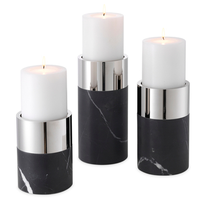 Подсвечник Candle Holder Sierra set of 3 арт.114540