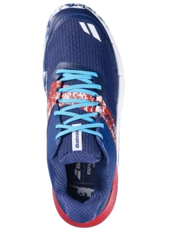 Мужские кроссовки для Padel Babolat Movea 2 - dark blue/chilli red