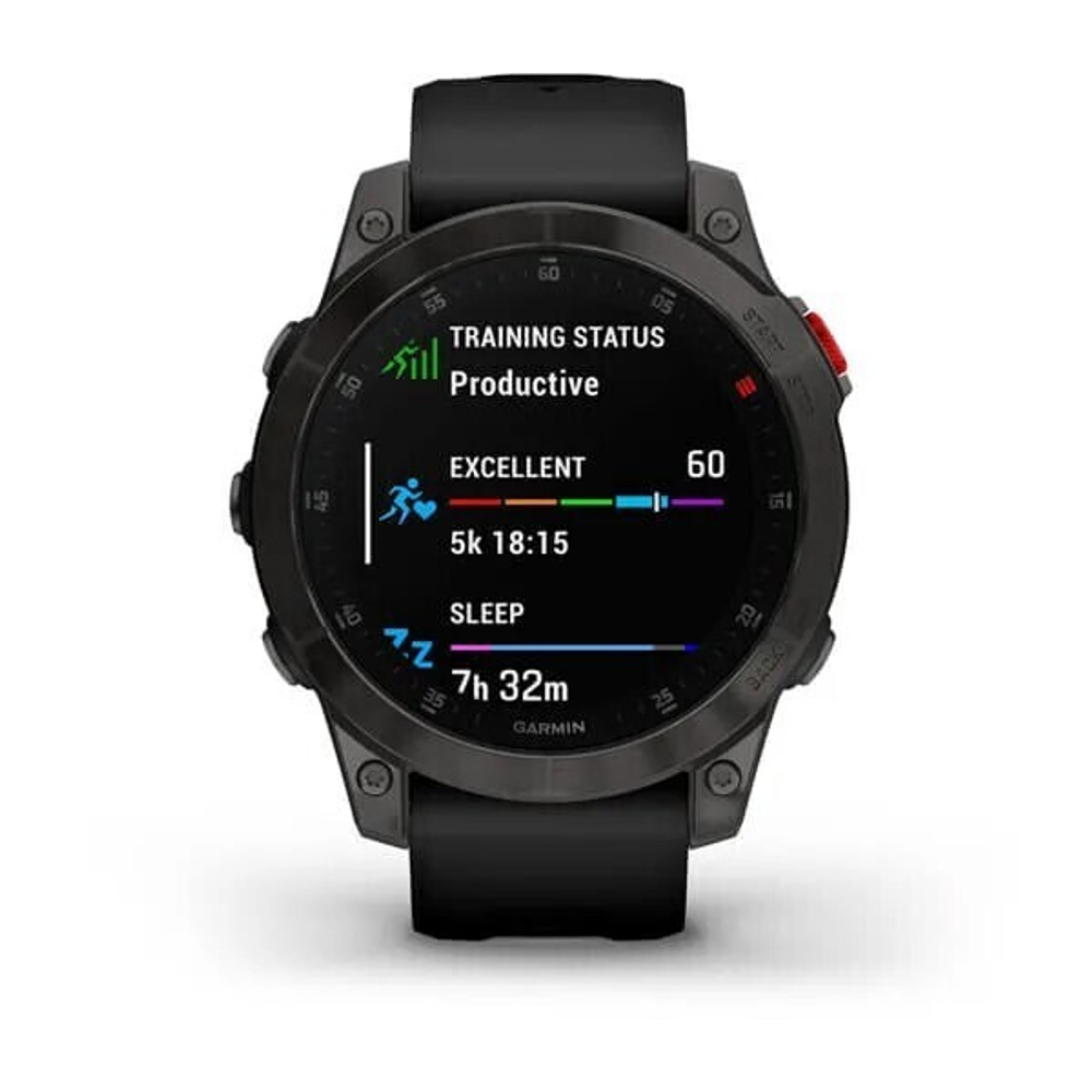 Умные часы Garmin Epix (Gen 2) Sapphire - Black Titanium