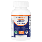 Vitamatic, витамин K2 и D3, 120 таблеток
