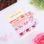 Резинки для волос 5шт «Summer style - Цветы», 7,5*1,5