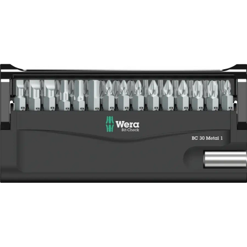 Набор бит Bit-Check 30 Metal 1 SB WERA 05057440001