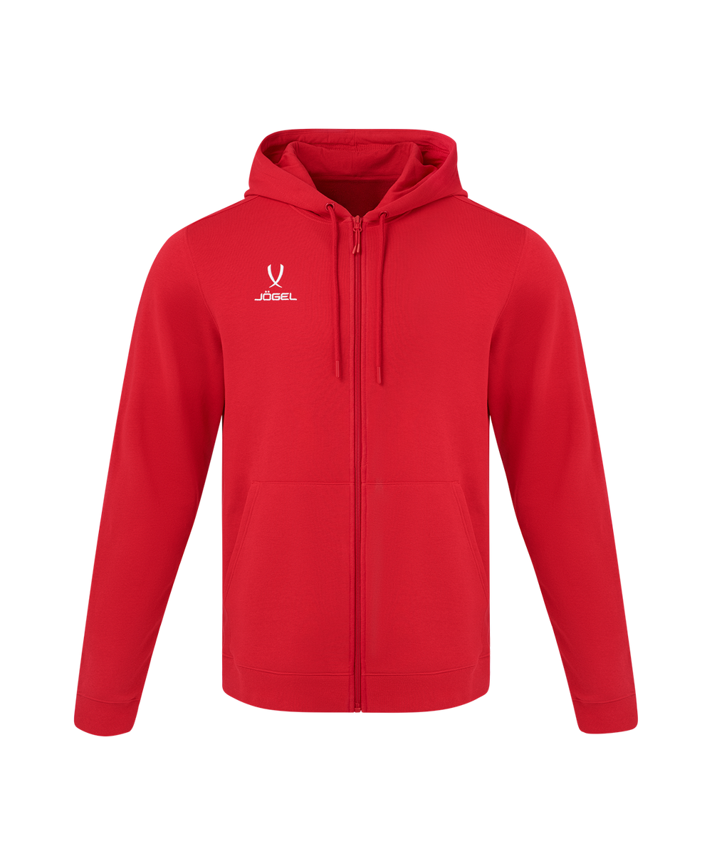 Худи на молнии ESSENTIAL Cotton FZ Hoodie, красный, детский