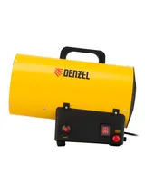 Газовая тепловая пушка GHG-10, 10 кВт, 300 м3/ч, пропан-бутан Denzel — фото 3