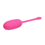 Розовое виброяйцо с управлением через смартфон Pretty Love Kirk BI-014654HP