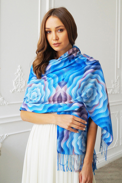 LIGVIANNI Палантин Kerchief Snowstorm