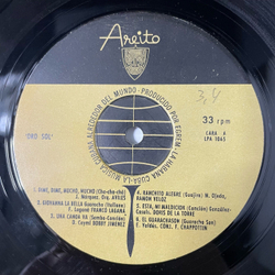 Винтажная виниловая пластинка LP Сборник Кубинской Музыки Oro Sol (Куба 1970)