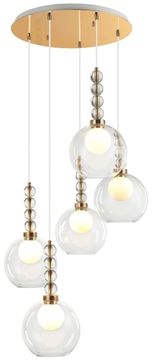 Люстра подвесная 5*G9 2166/05/05P бронза Designo Stilfort