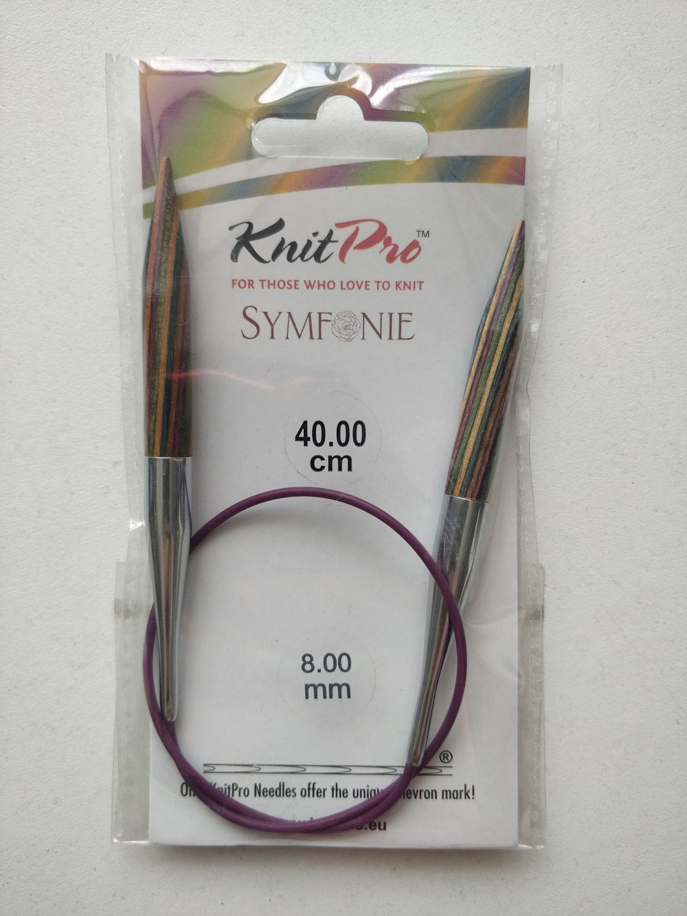 Спицы круговые Knit Pro symfonie, размеры в ассортименте