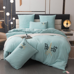 КПБ Mood of Paris на резинке MPR003, Евро, 4 наволочки, простынь 160*200*35