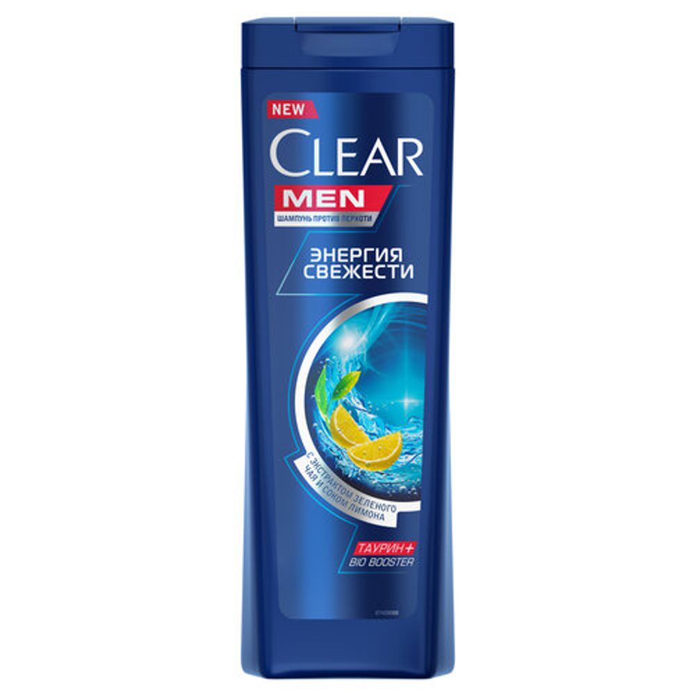 Шампунь "CLEAR" MEN энергия свежести 400мл