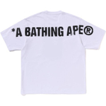 A Bathing Ape Bathing Ape Logo белый