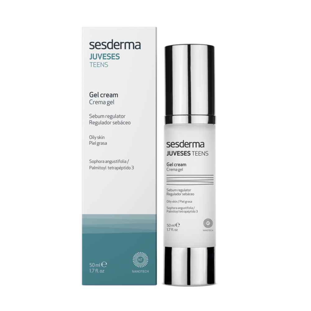 SESDERMA JUVESES TEENS Gel cream sebum regulator