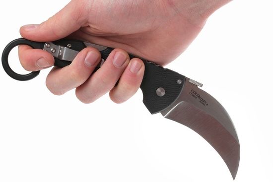 Складной нож Cold Steel 22KF Tiger Claw c клинком из стали CTS-XHP, рукоять G10