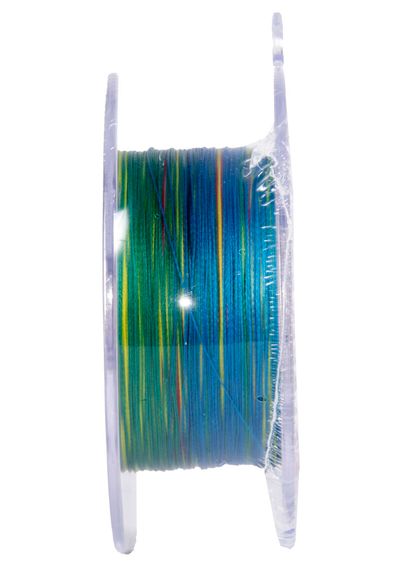 Леска плетёная WFT KG STRONG Multicolor 600 м, 0,22 мм