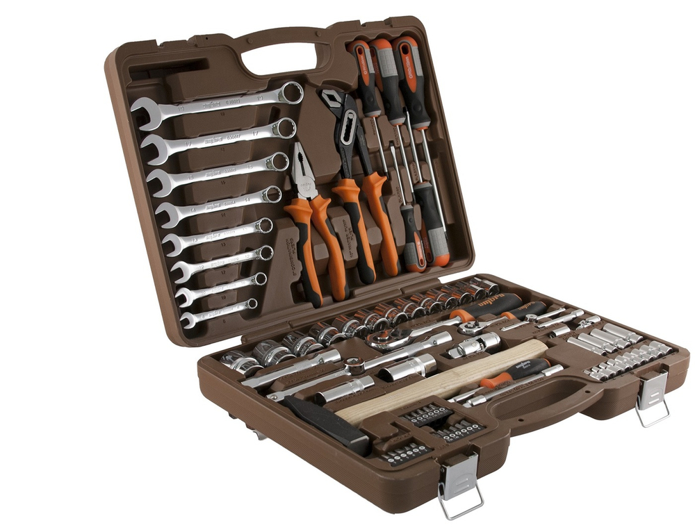 OMT93S (OMT93S18) Набор инструмента универсальный 1/4", 1/2"DR, 93 предмета