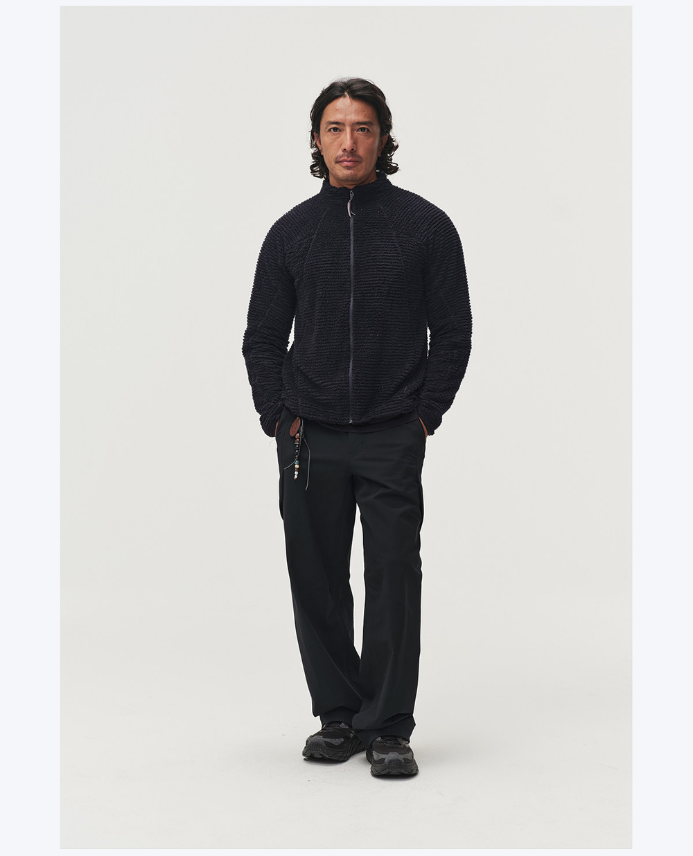 Свитшот Nothomme BlueMonte Full-zip Primaloft черный