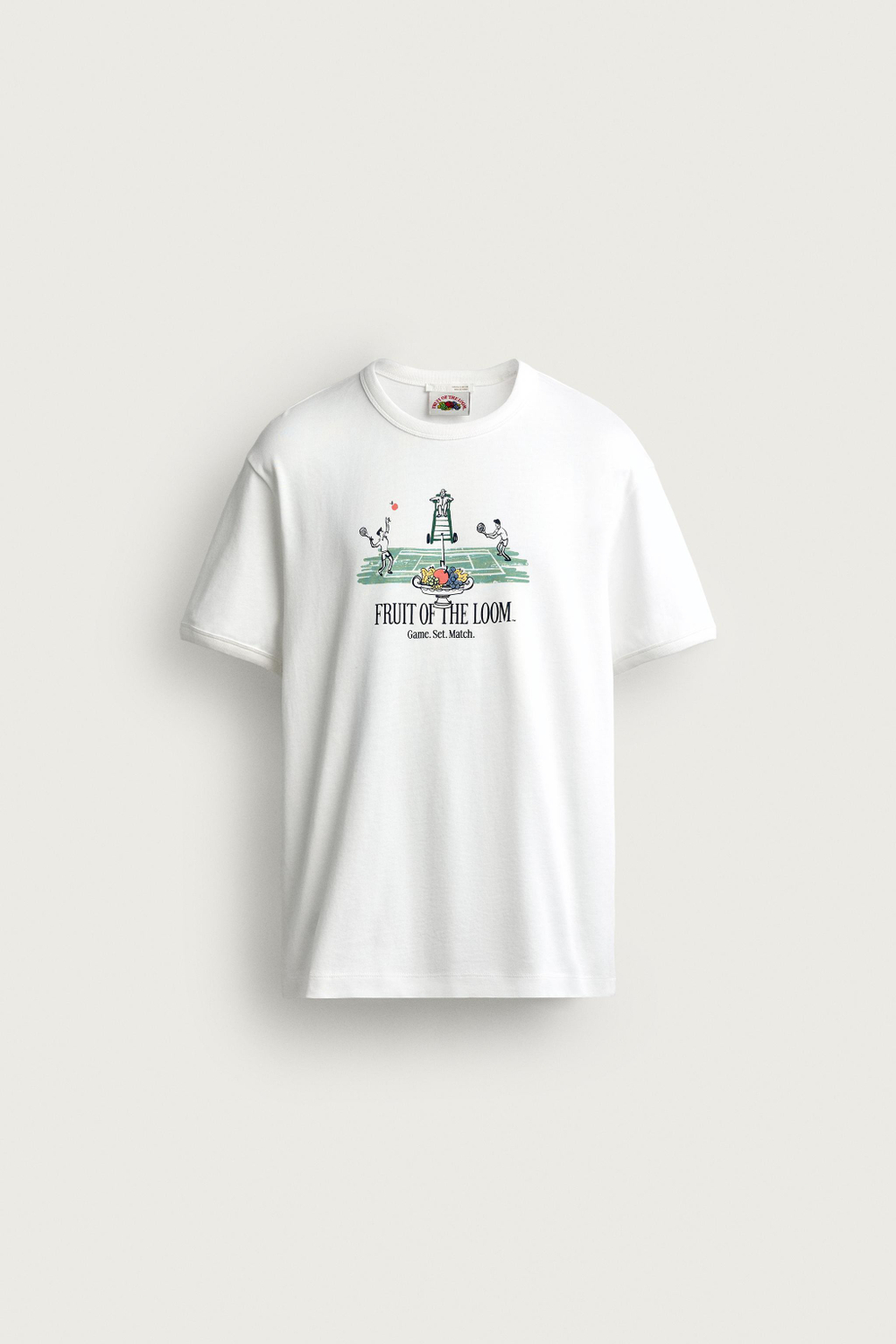 ФУТБОЛКА С ПРИНТОМ FRUIT OF THE LOOM™ — ZARA