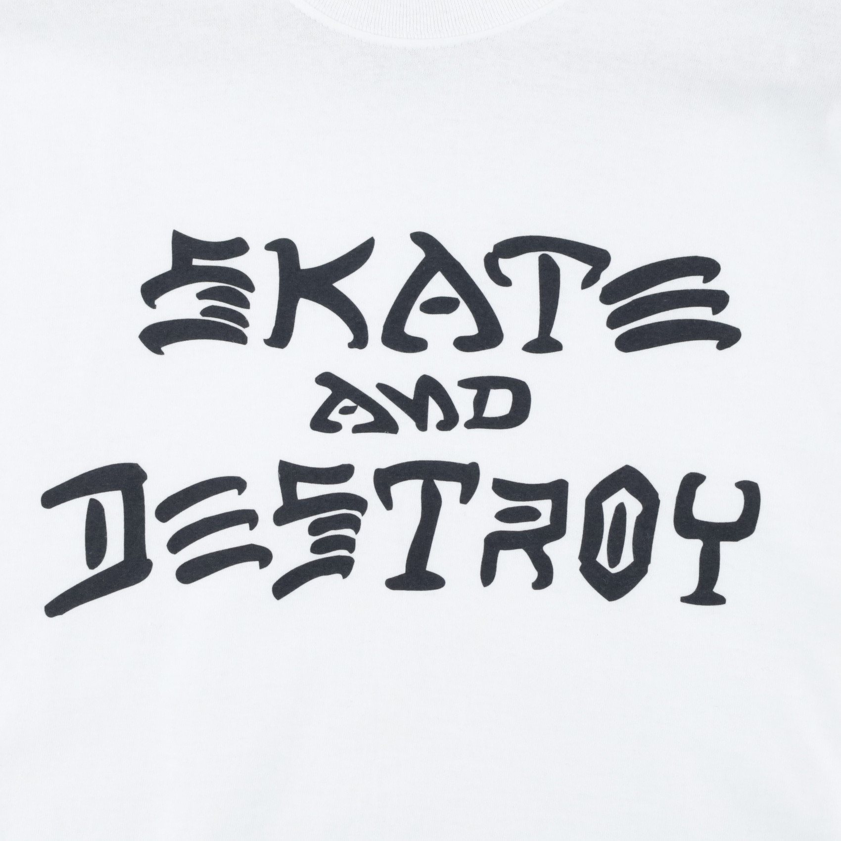 Футболка Thrasher Skate & Destroy (white) артикул: - купить в магазине Дайс