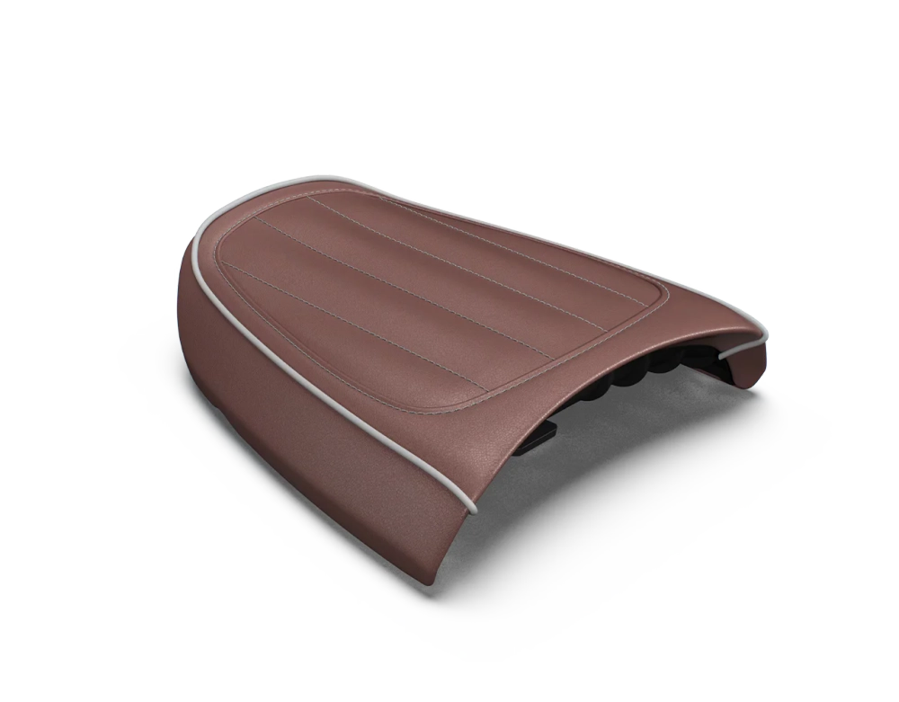 Сиденье Royal Enfield, коричневое Custom Passenger Seat – Goan Classic, KXA00188