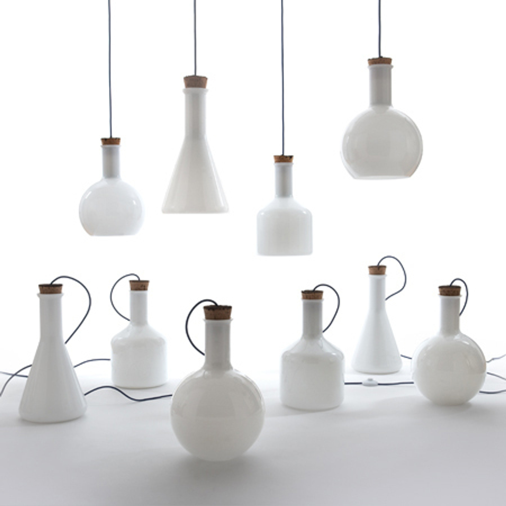 Pendant design lamp  Labware Sphere by Benjamin Hubert