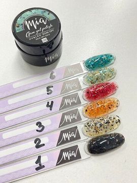 Глиттер гель MIA №06 5 гр.