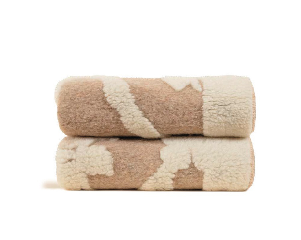 Плед Без коллекции Frati Home 130x160 Кремовый