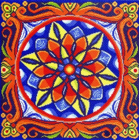 "Мозаика"-1265 канва с рисунком