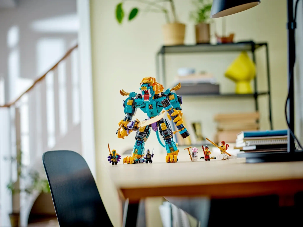 Конструктор LEGO Monkie Kid 80048 Могучий Лазурный Лев