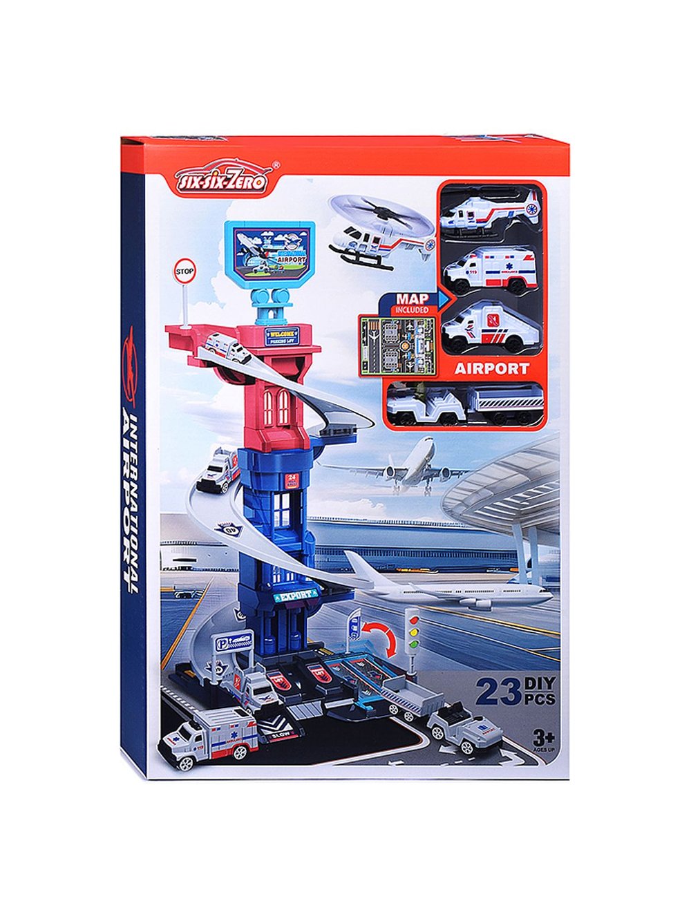 Игровой набор Парковка Спасательная служба (660-S110)