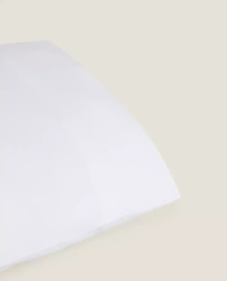 ZARA HOME (200 НИТЕЙ) НАВОЛОЧКА ИЗ ПЕРКАЛЯ, БЕЛЫЙ