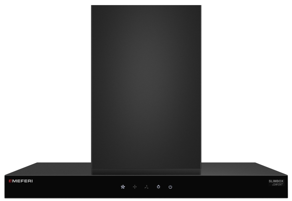 Т-образная пристенная вытяжка Meferi SLIMBOX60BK COMFORT фото 8