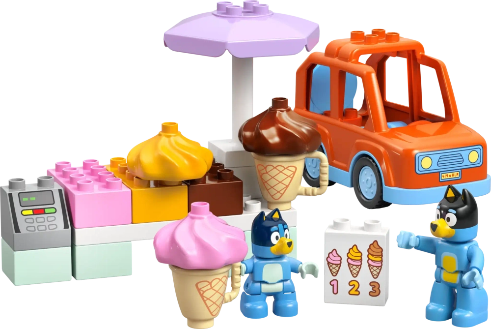 Конструктор LEGO Bluey 10458 Поездка за мороженым с Блуи