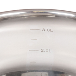 Кастрюля нерж, 3.6 л, с крыш, Daniks, Валетта, QS-2-20/GS-01616-20CA, индукц