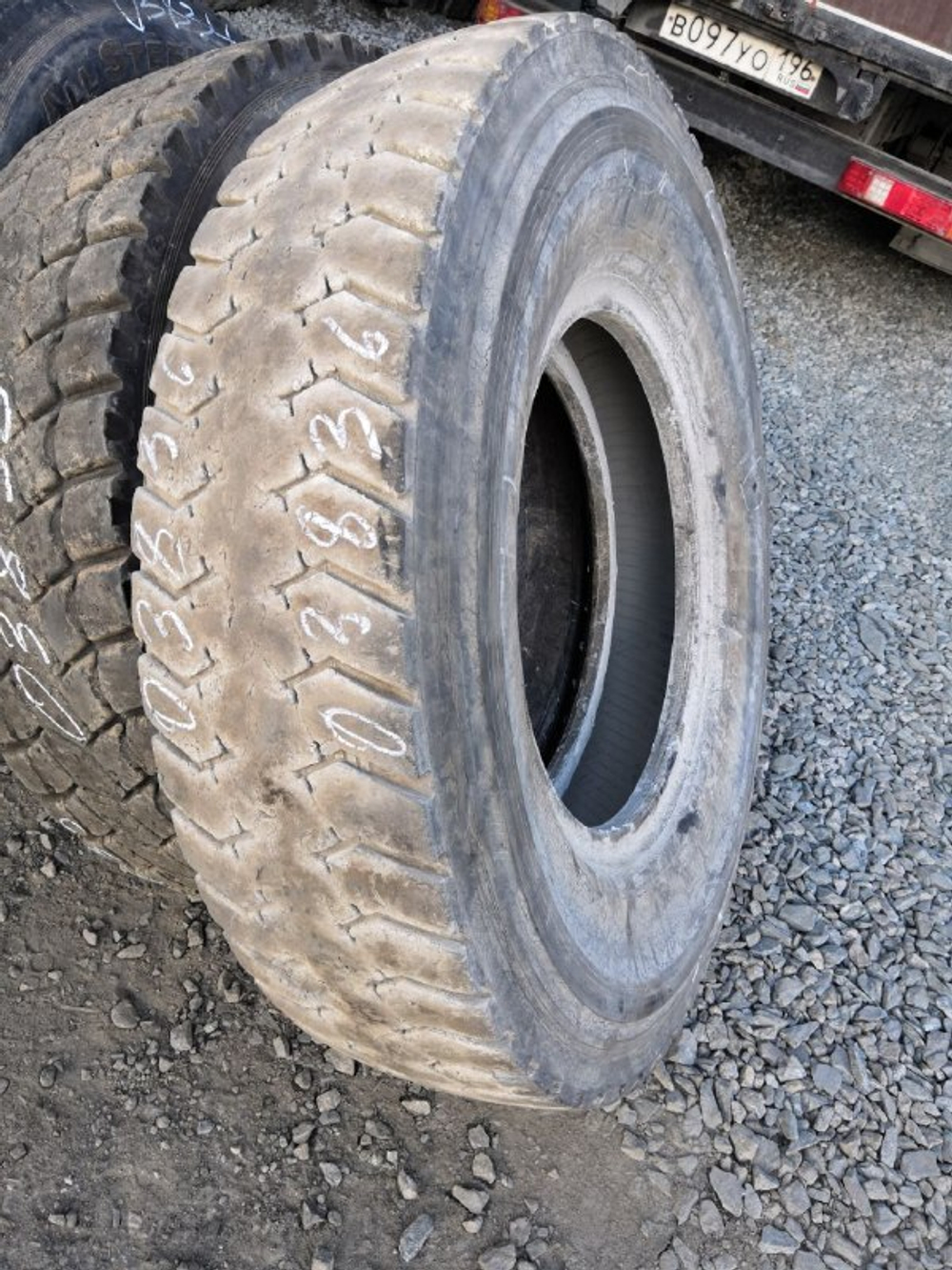 315/80R22.5 Bridgestone L355 шина б/у