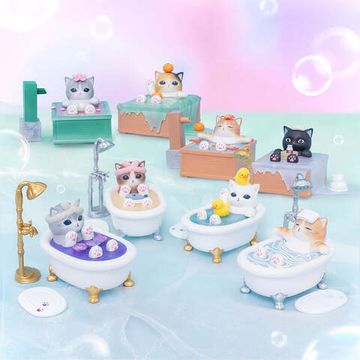 Фигурка Mofusand Enjoying a Bath, 7 см Blind Box