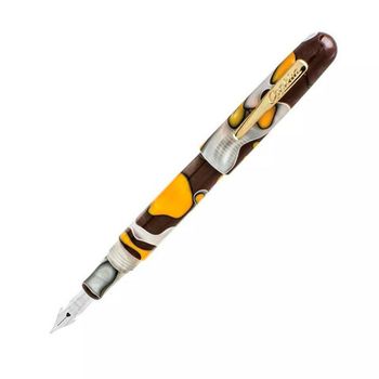 Перьевая ручка Conklin All American Yellowstone Omniflex с пером F (CK71406)