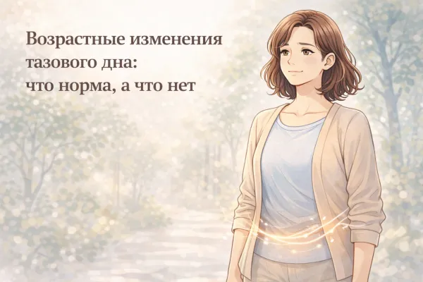 Возрастные изменения тазового дна: что норма, а что нет Возрастные изменения тазового дна: что норма, а что нет
