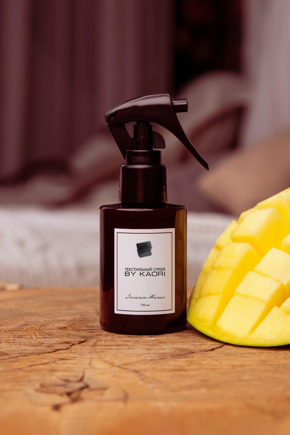 Спрей для текстиля 100мл Зеленое манго (Green Mango)