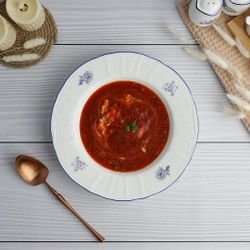 Тарелка глубокая 500 мл d 23,5 см h3,9 см для пасты, супа Sea Flower P.L. Proff Cuisine [6]