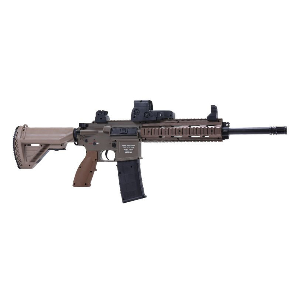 Гидробольный автомат Runcheng HK416 d-3 , стреляет шариками орбиз , длина 86 см , 5000 шт шариков орбиз в подарок